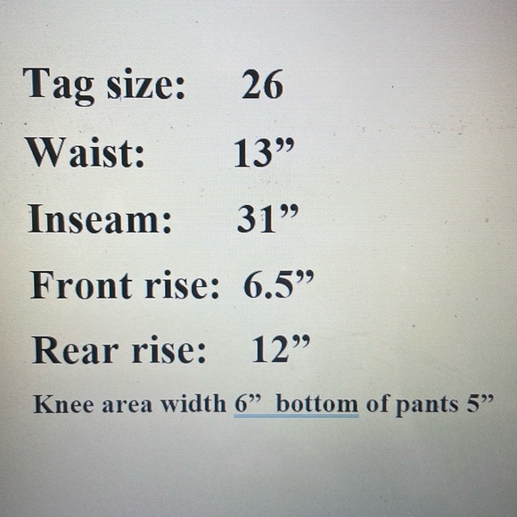 bebe denim blue jeans pants skinny size 26 - Picture 10 of 10